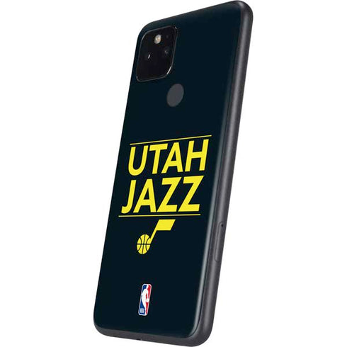 NBA Utah Jazz Standard - Black Google Pixel 5 Skin